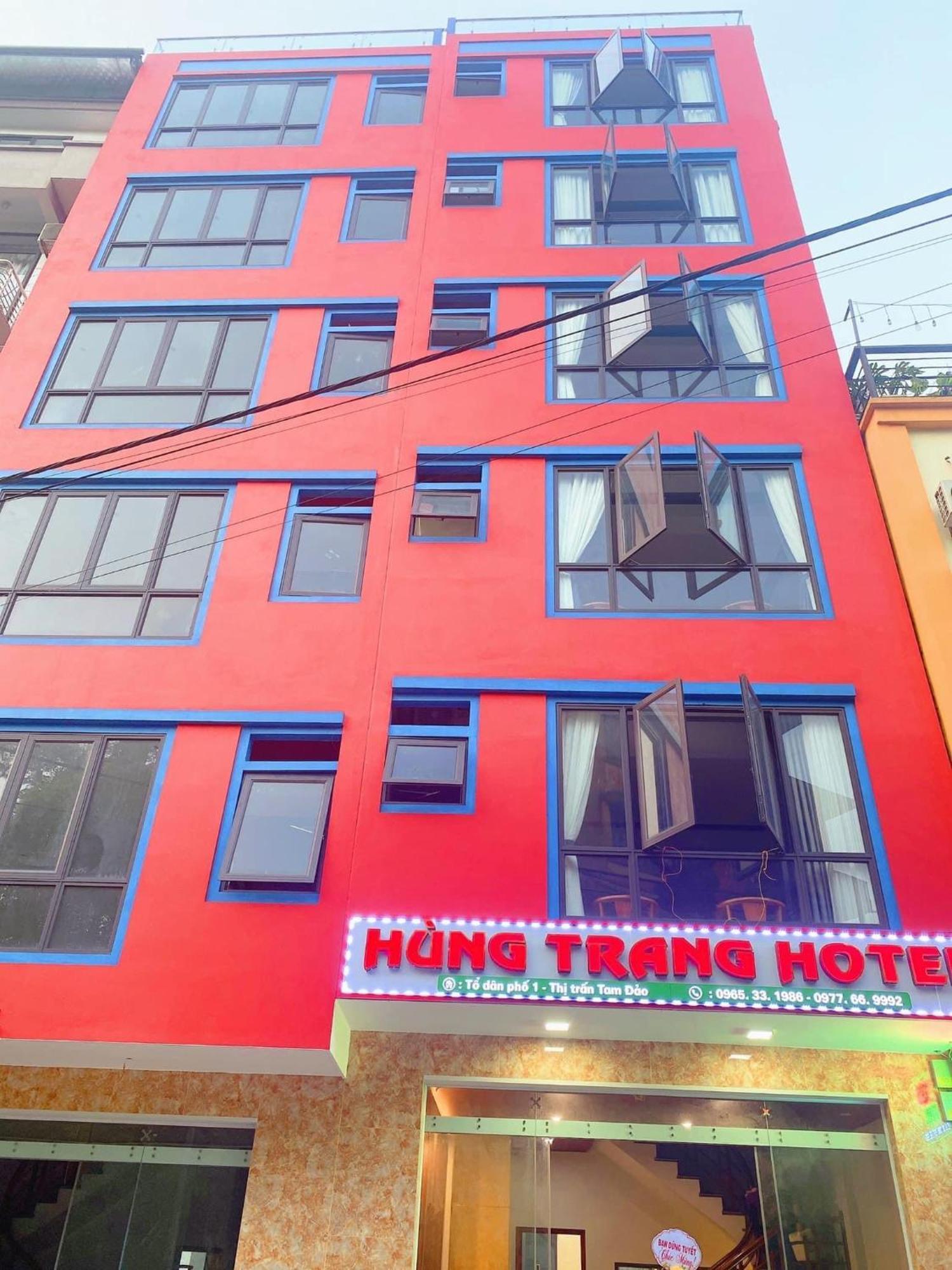 Khach San Hung Trang Hotel Tam Ðảo Dış mekan fotoğraf